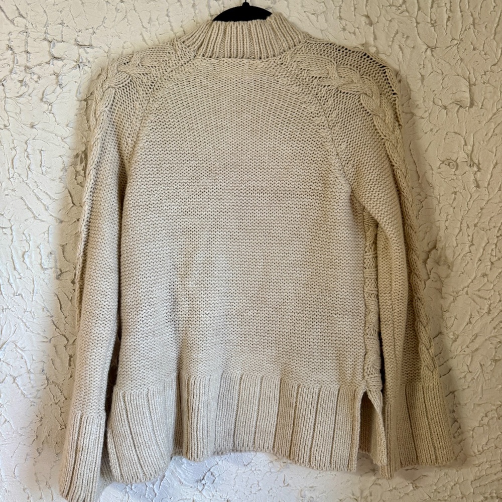 St. John's Bay Classic Women's Cable Knit Sweater - Picture 6 of 7